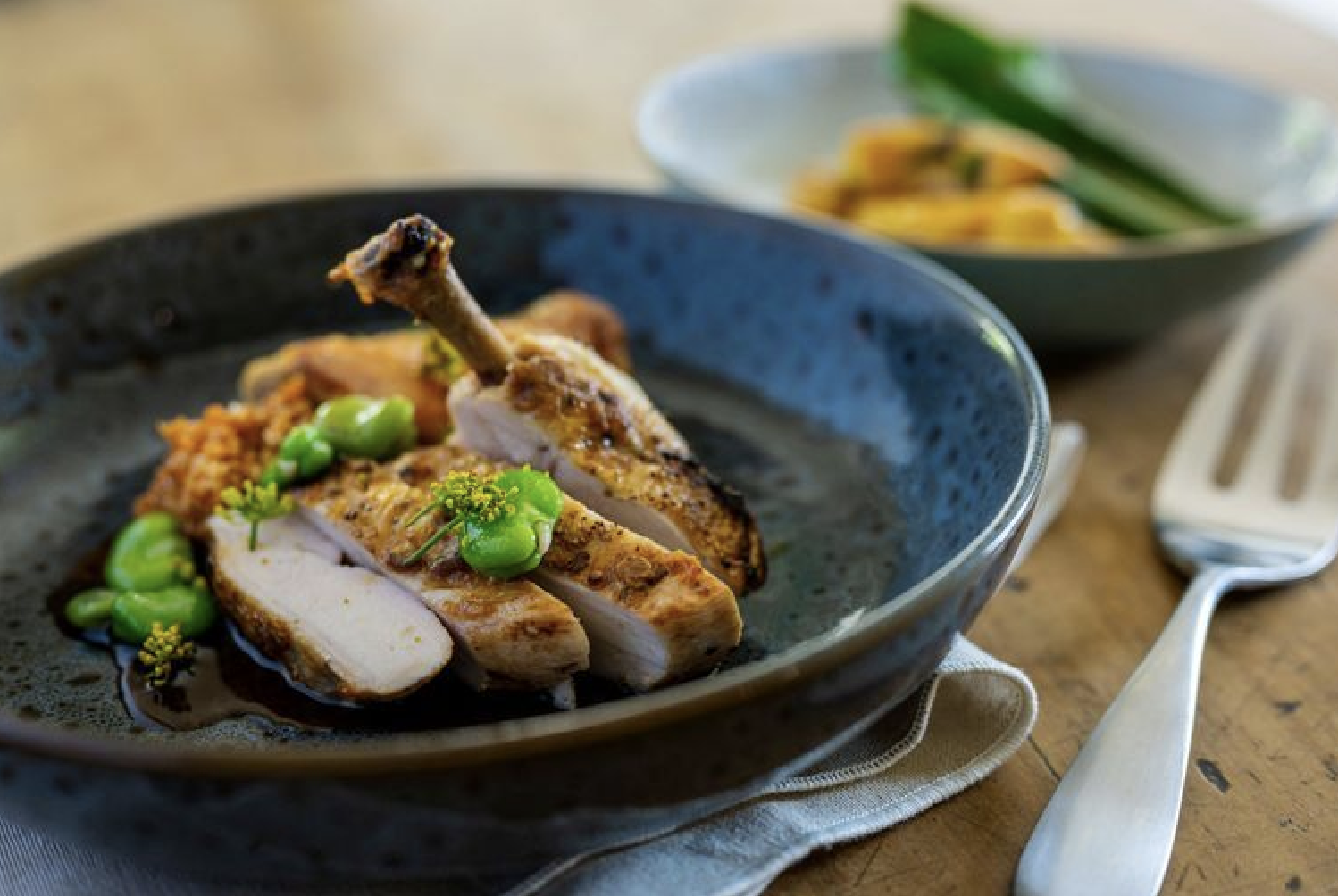 Seasonal food at The Salopian Inn