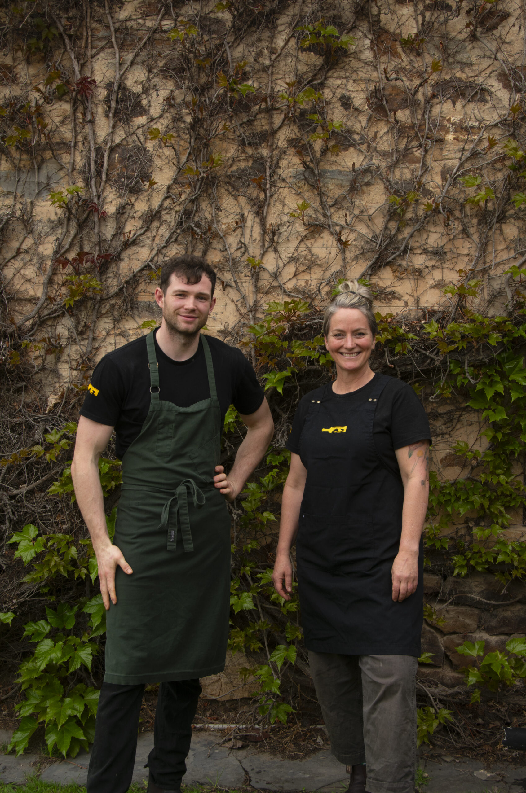 Alex and Karena at The Salopian Inn