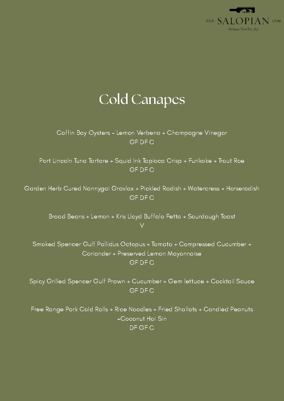 Outside Catering & Events Information Pack — page 8 of 22