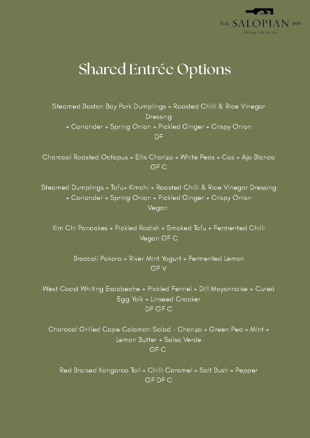 Outside Catering & Events Information Pack — page 17 of 22