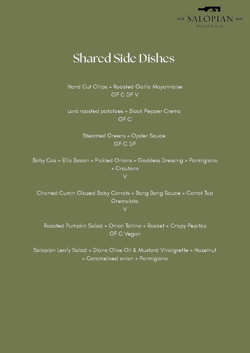 Outside Catering & Events Information Pack — page 20 of 22