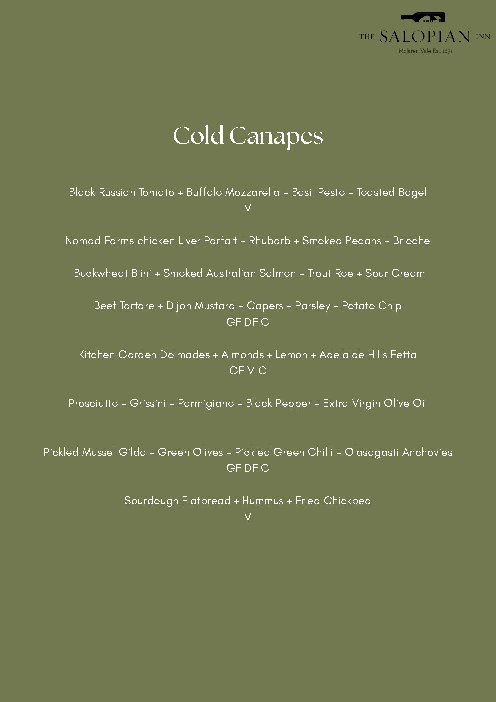 Exclusive Use & Restaurant Hire Information Pack — page 8 of 15
