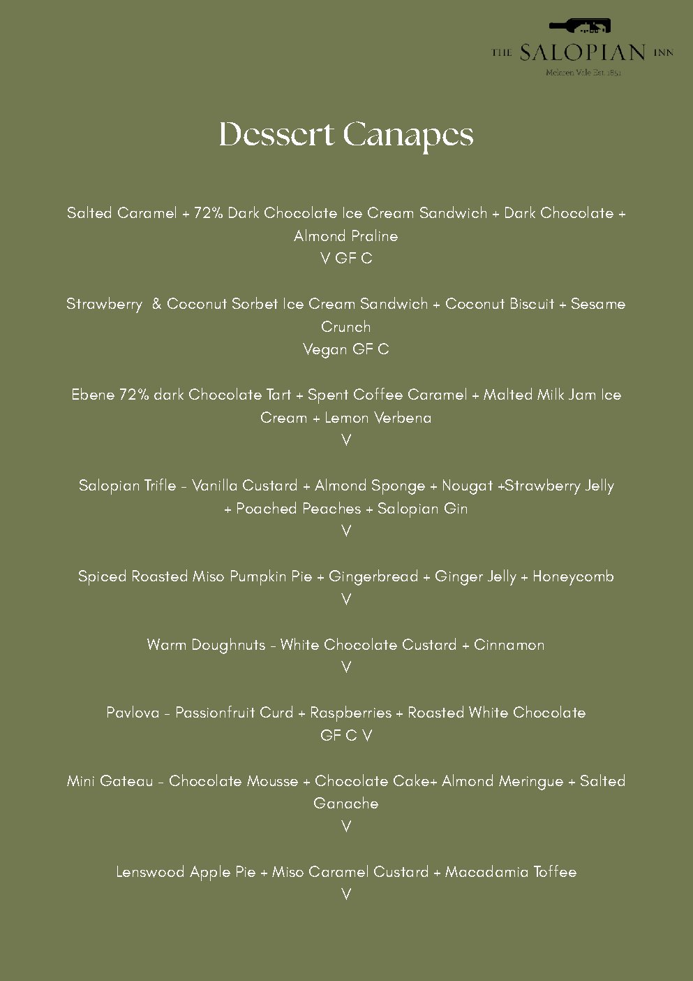 Exclusive Use & Restaurant Hire Information Pack — page 13 of 15